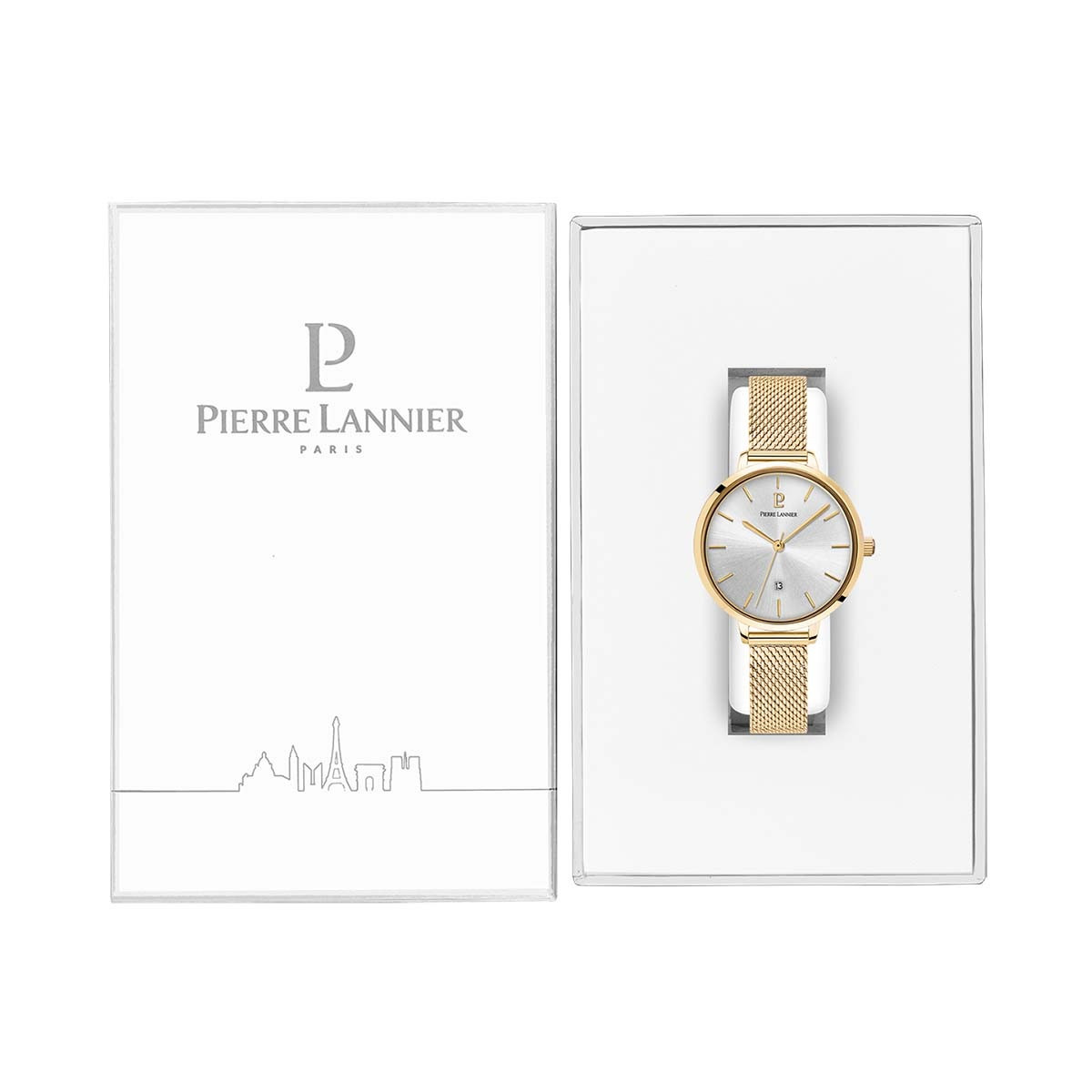 Montre Pierre Lannier Echo Femme Argenté - 032K522 Montre Pierre Lannier Echo Femme Argenté - 032K522
