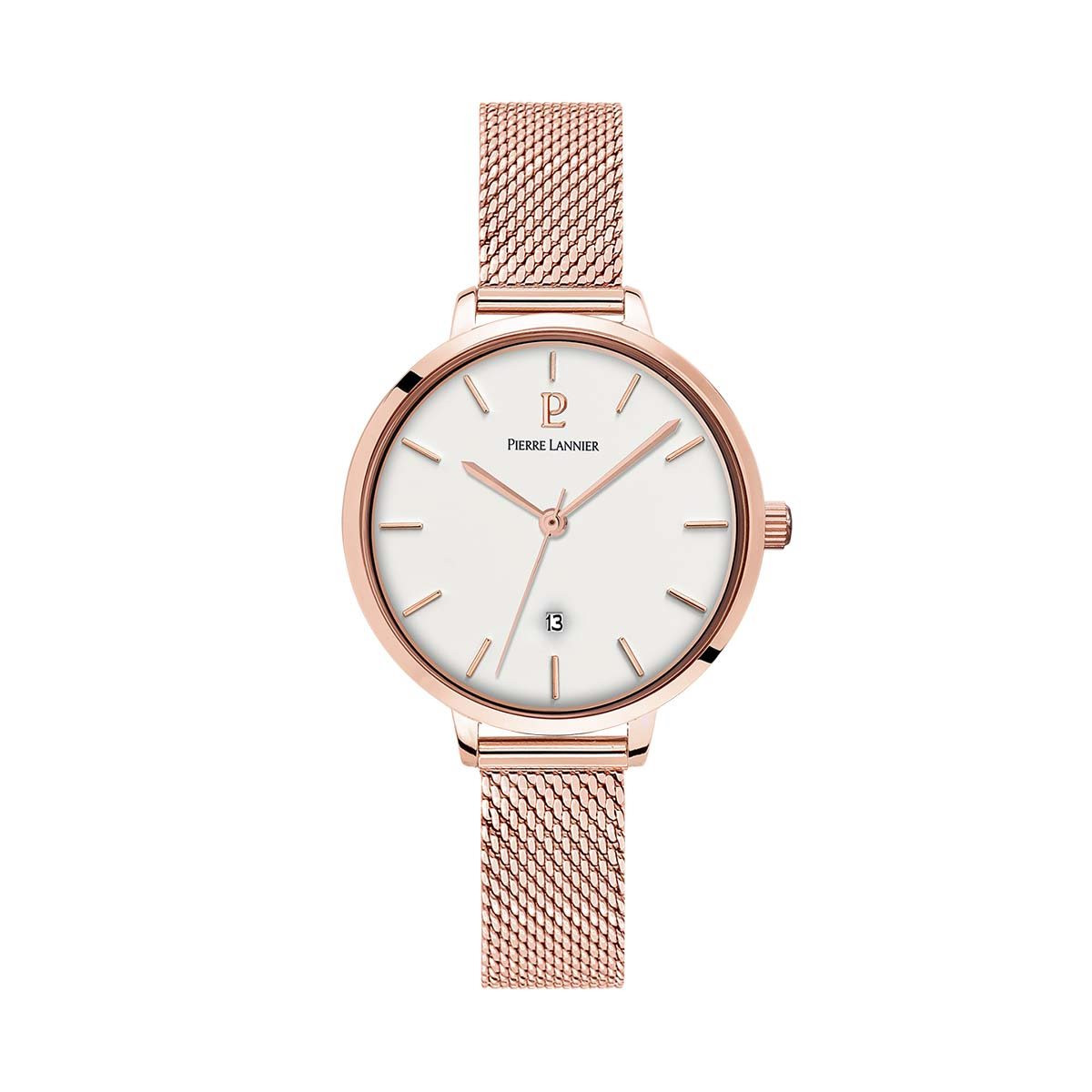 Montre Pierre Lannier Echo Femme Argenté - 032K908 Montre Pierre Lannier Echo Femme Doré rose - 032K908