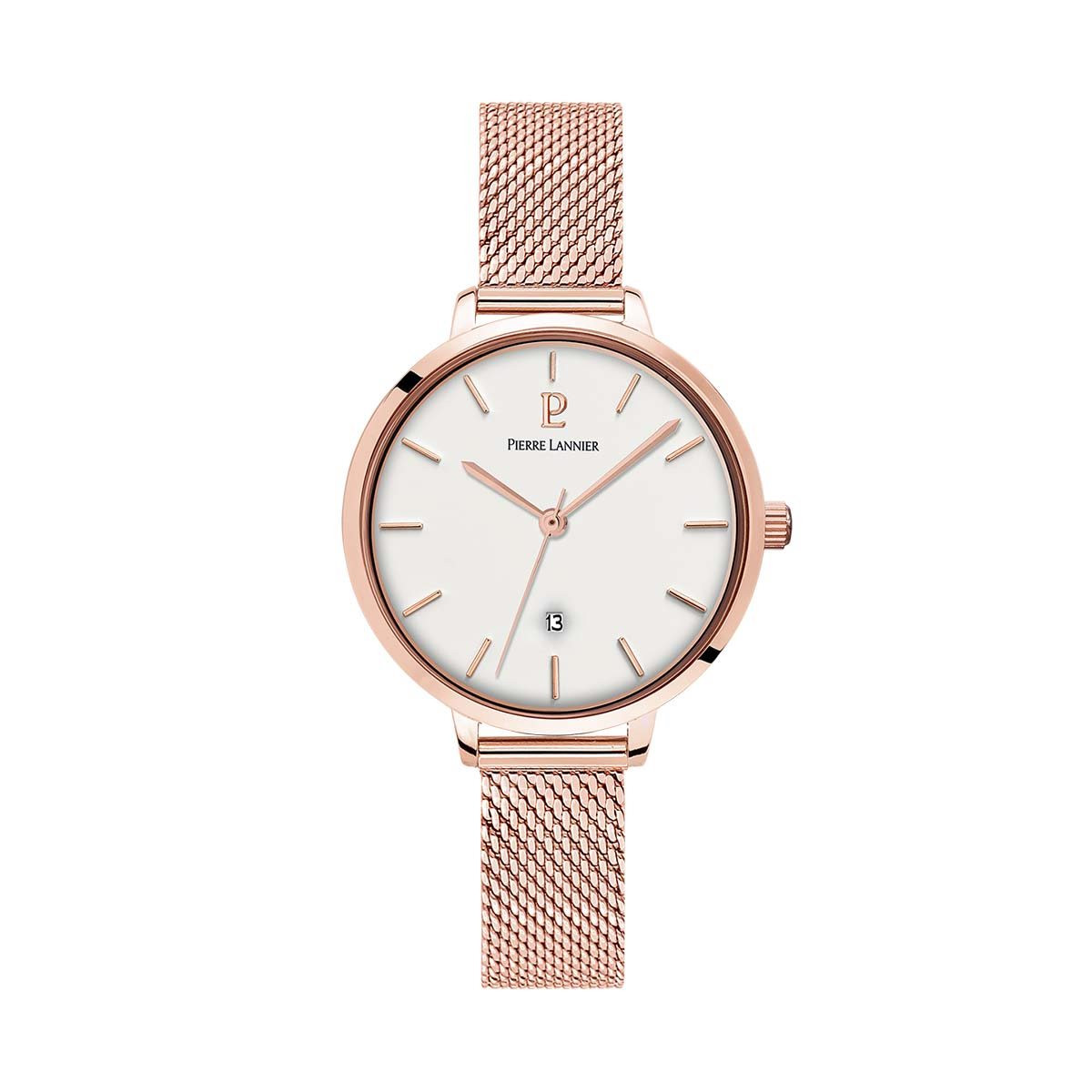 Montre Pierre Lannier Echo Femme Doré rose - 032K908