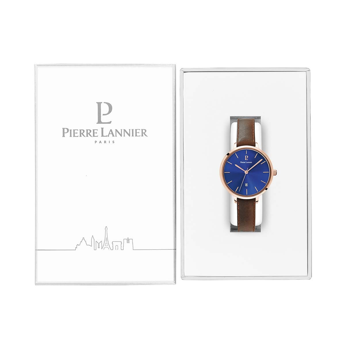 Montre Pierre Lannier Echo Femme Bleu - 032K964 Montre Pierre Lannier Echo Femme Bleu - 032K964
