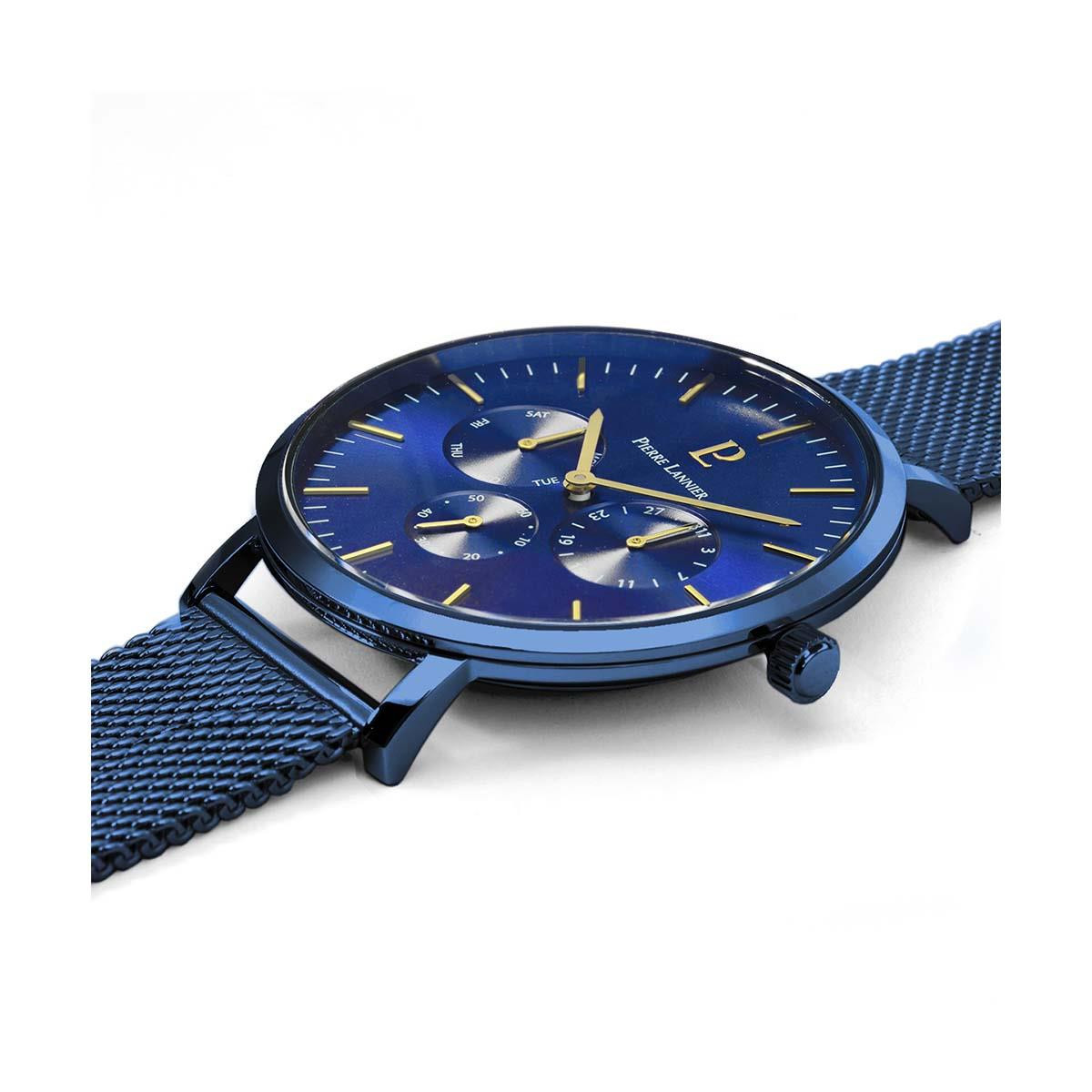 Montre Pierre Lannier Echo Homme Bleu - 207J469