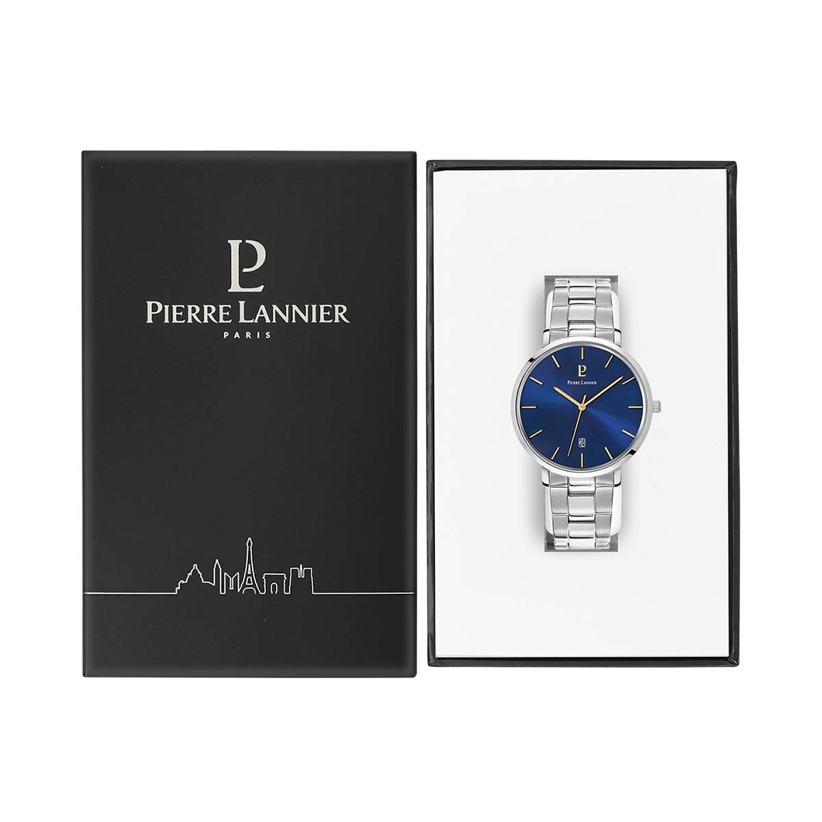 Montre Pierre Lannier Echo Homme Bleu - 249G161