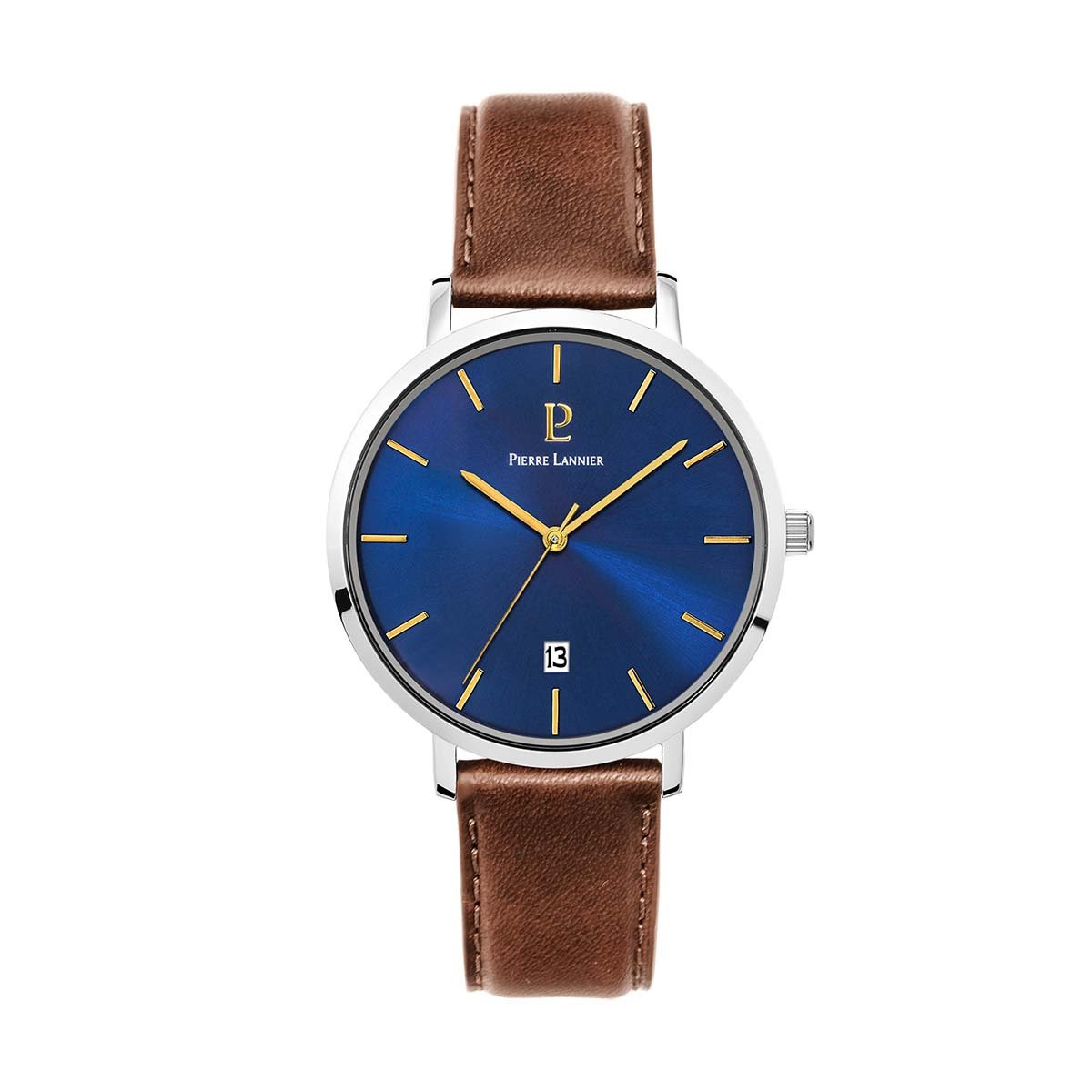 Montre Pierre Lannier Echo Homme Bleu - 258L164 Montre Pierre Lannier Echo Homme Bleu - 258L164