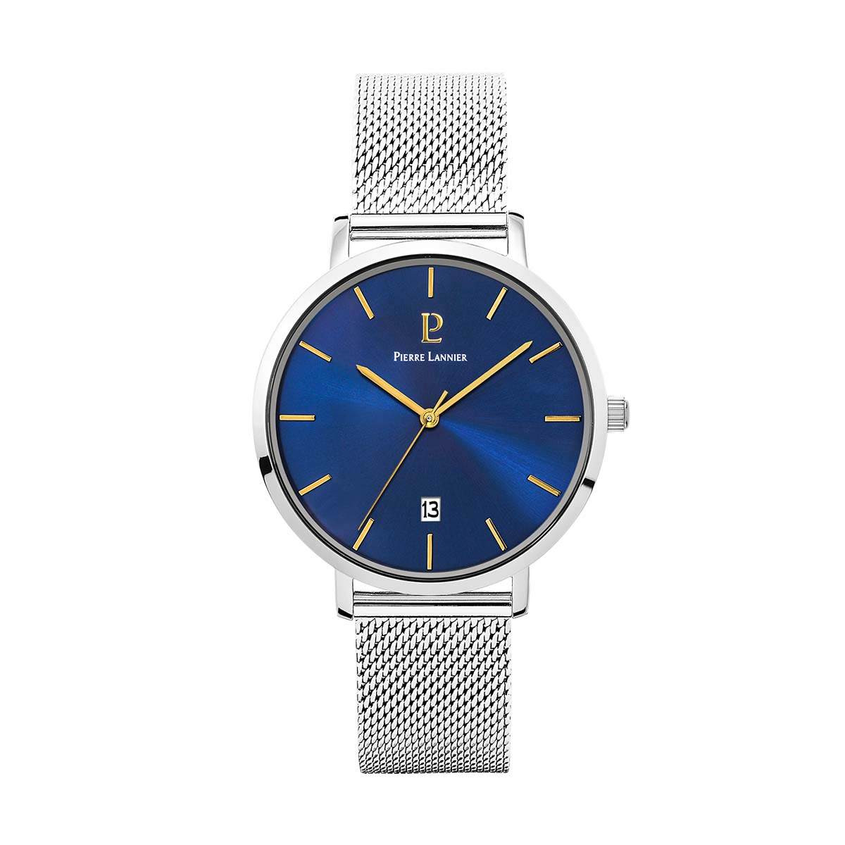 Montre Pierre Lannier Echo Homme Bleu - 258L168