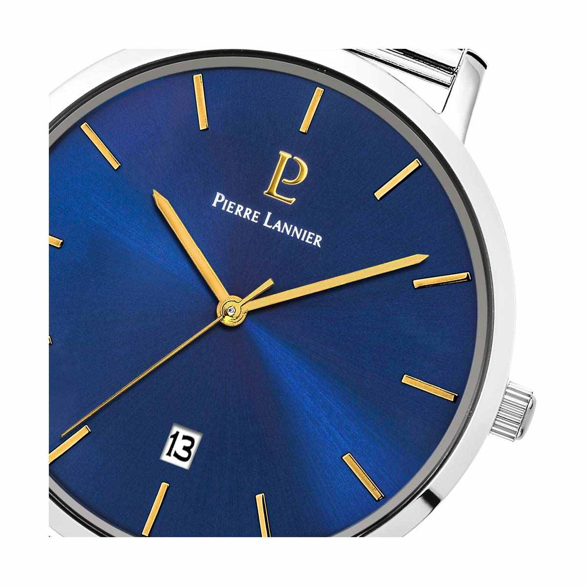 Montre Pierre Lannier Echo Homme Bleu - 258L168