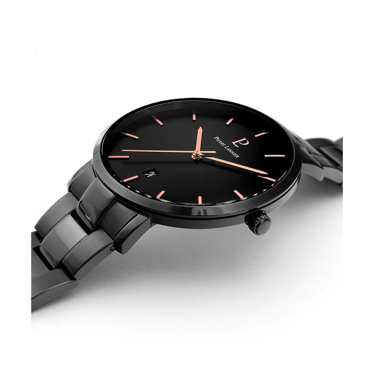 Montre Pierre Lannier Echo Homme Noir - 250G439 Montre Pierre Lannier Echo Homme Noir - 250G439