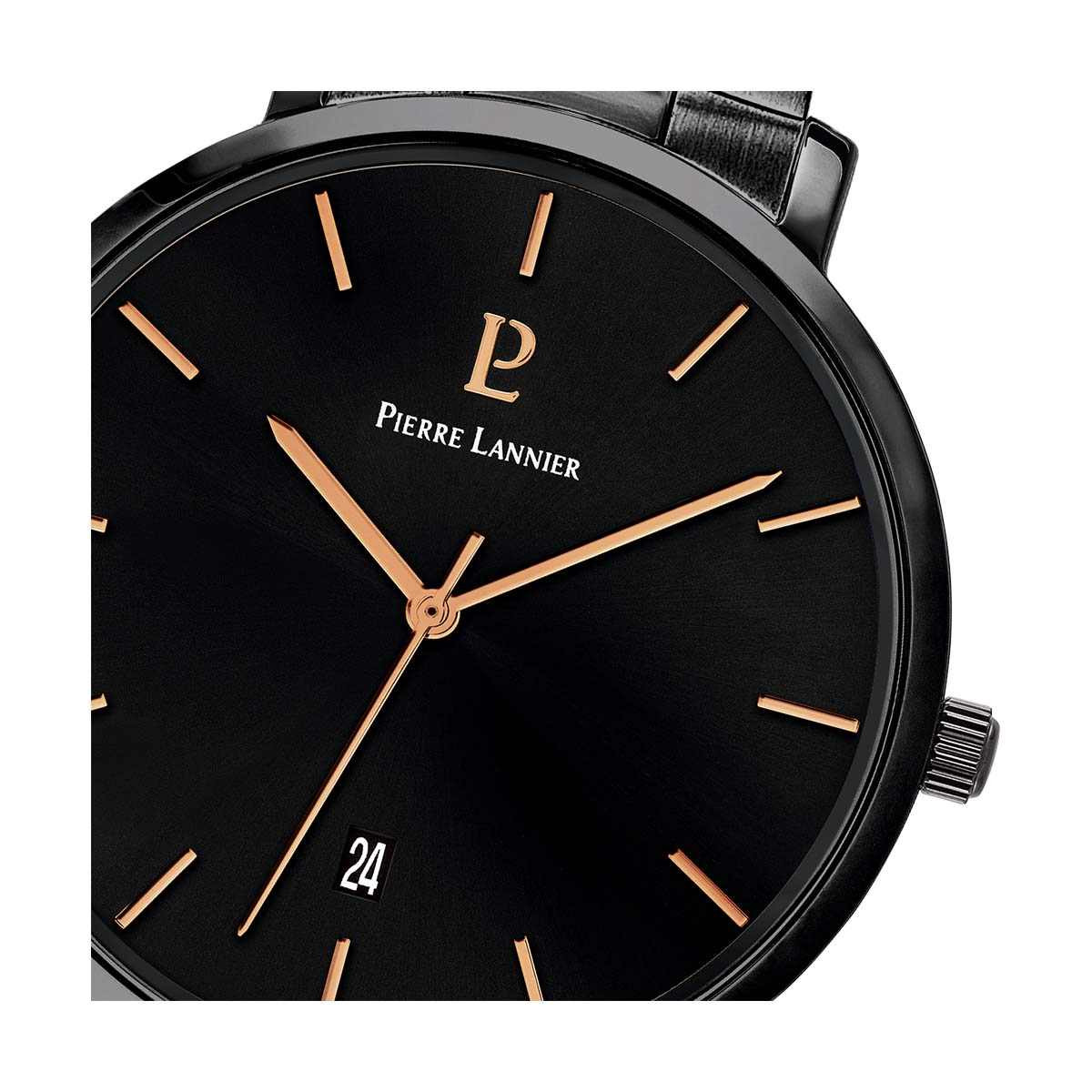 Montre Pierre Lannier Echo Homme Noir - 250G439 Montre Pierre Lannier Echo Homme Noir - 250G439