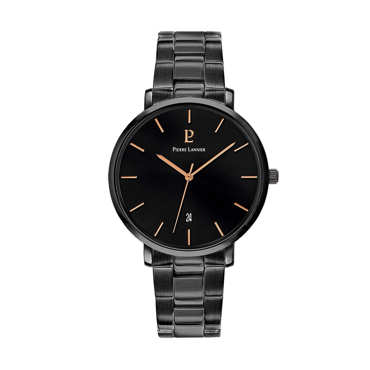 Montre Pierre Lannier Echo Homme Noir - 250G439 Montre Pierre Lannier Echo Homme Noir - 250G439