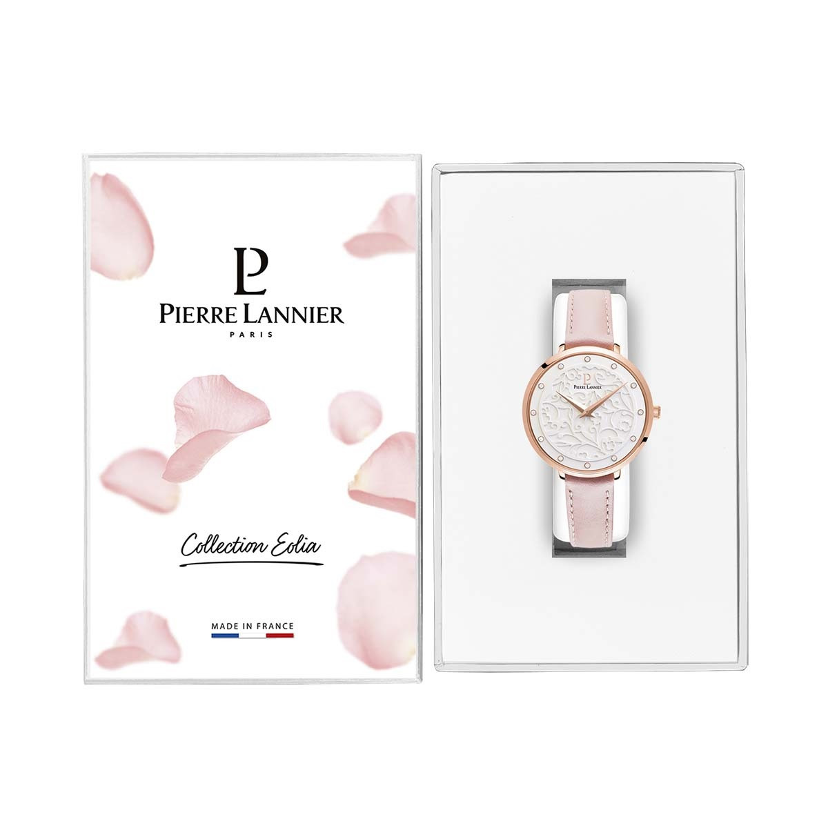 Montre Pierre Lannier Eolia Femme Blanc - 039L905 Montre Pierre Lannier Eolia Femme Blanc - 039L905
