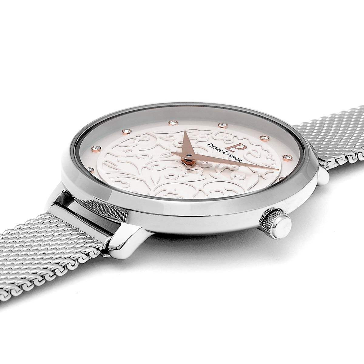 Montre Pierre Lannier Eolia Femme Blanc - 040J608 Montre Pierre Lannier Eolia Femme Blanc - 040J608