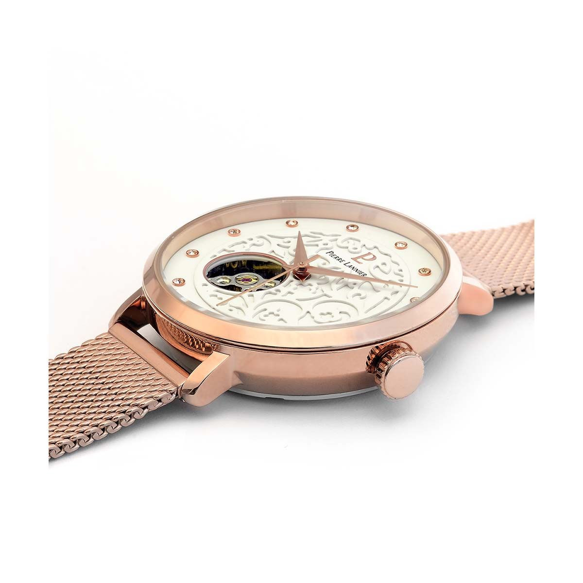Montre Pierre Lannier Eolia Femme Blanc - 310F908 Montre Pierre Lannier Eolia Femme Blanc - 310F908