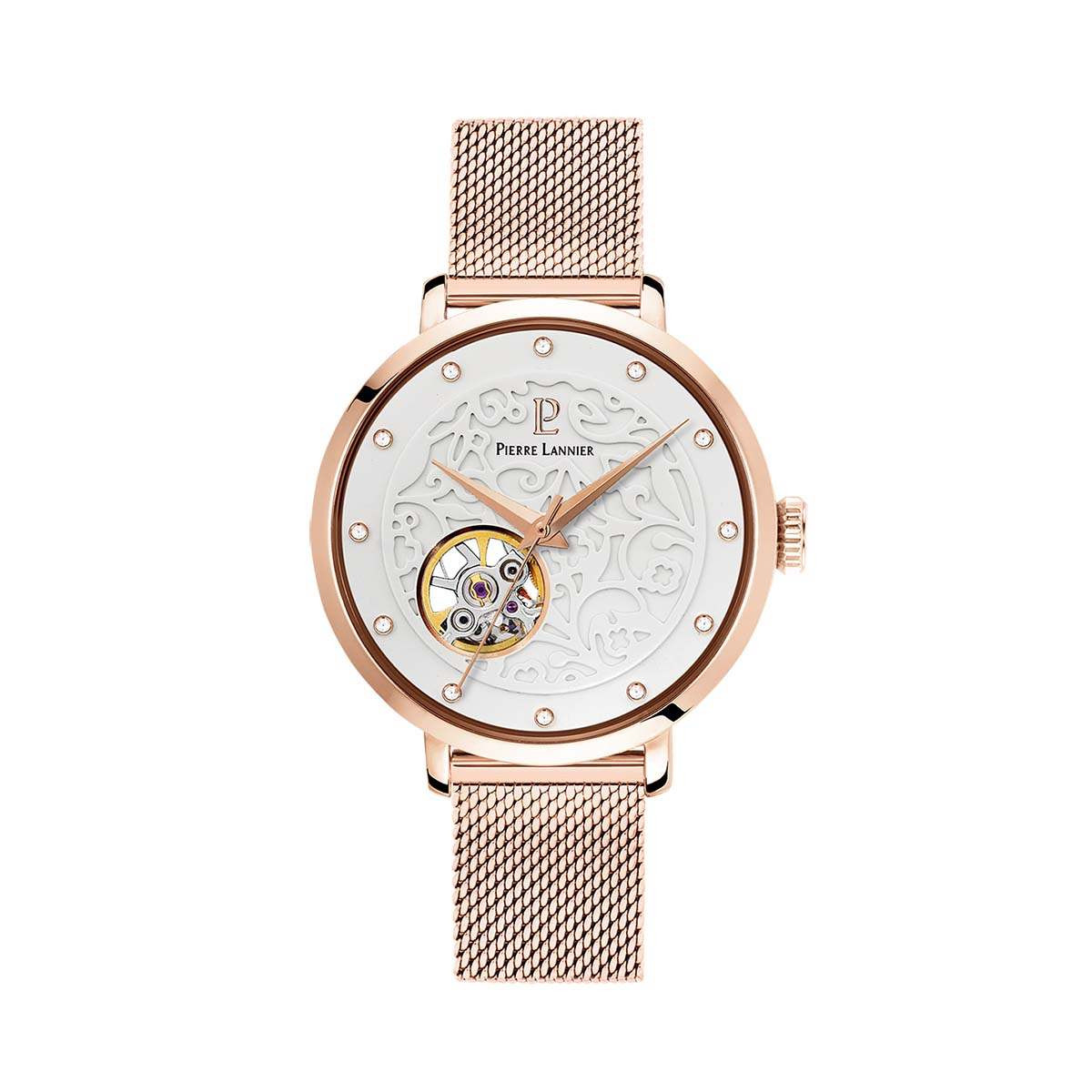 Montre Pierre Lannier Eolia Femme Blanc - 310F908 Montre Pierre Lannier Eolia Femme Blanc - 310F908