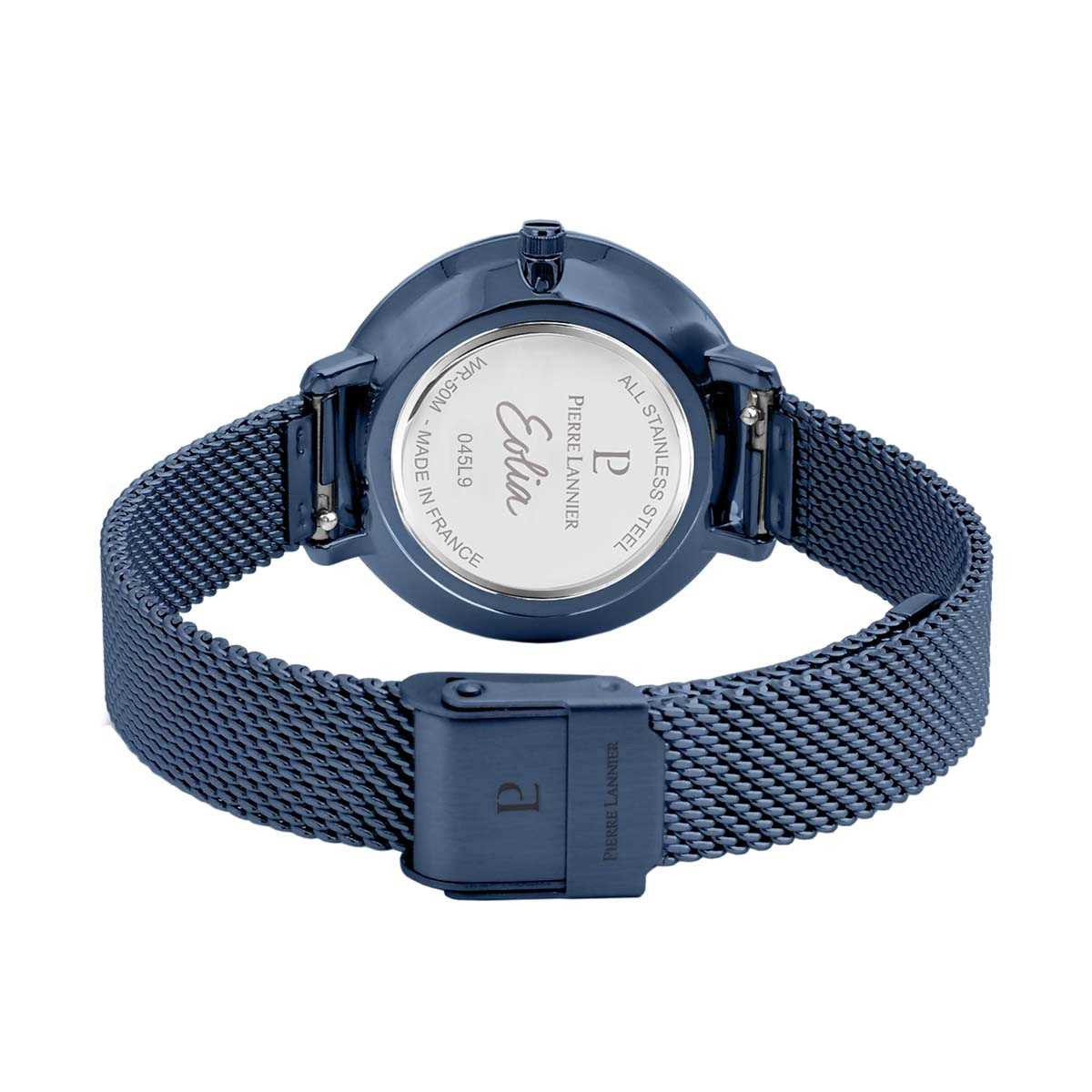 Montre Pierre Lannier Eolia Femme Bleu - 045L968 Montre Pierre Lannier Eolia Femme Bleu - 045L968