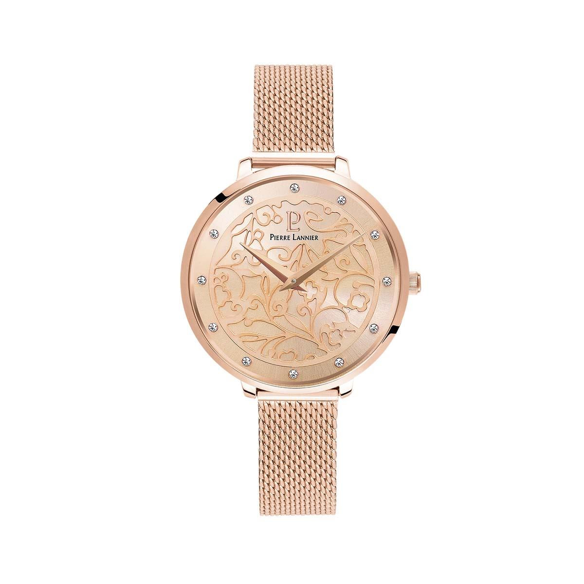 Montre Pierre Lannier Eolia Femme Doré rose - 041K958