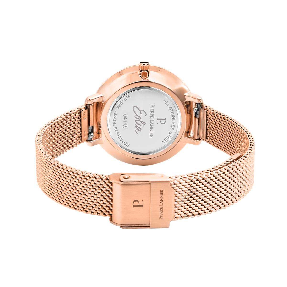 Montre Pierre Lannier Eolia Femme Doré rose - 041K958