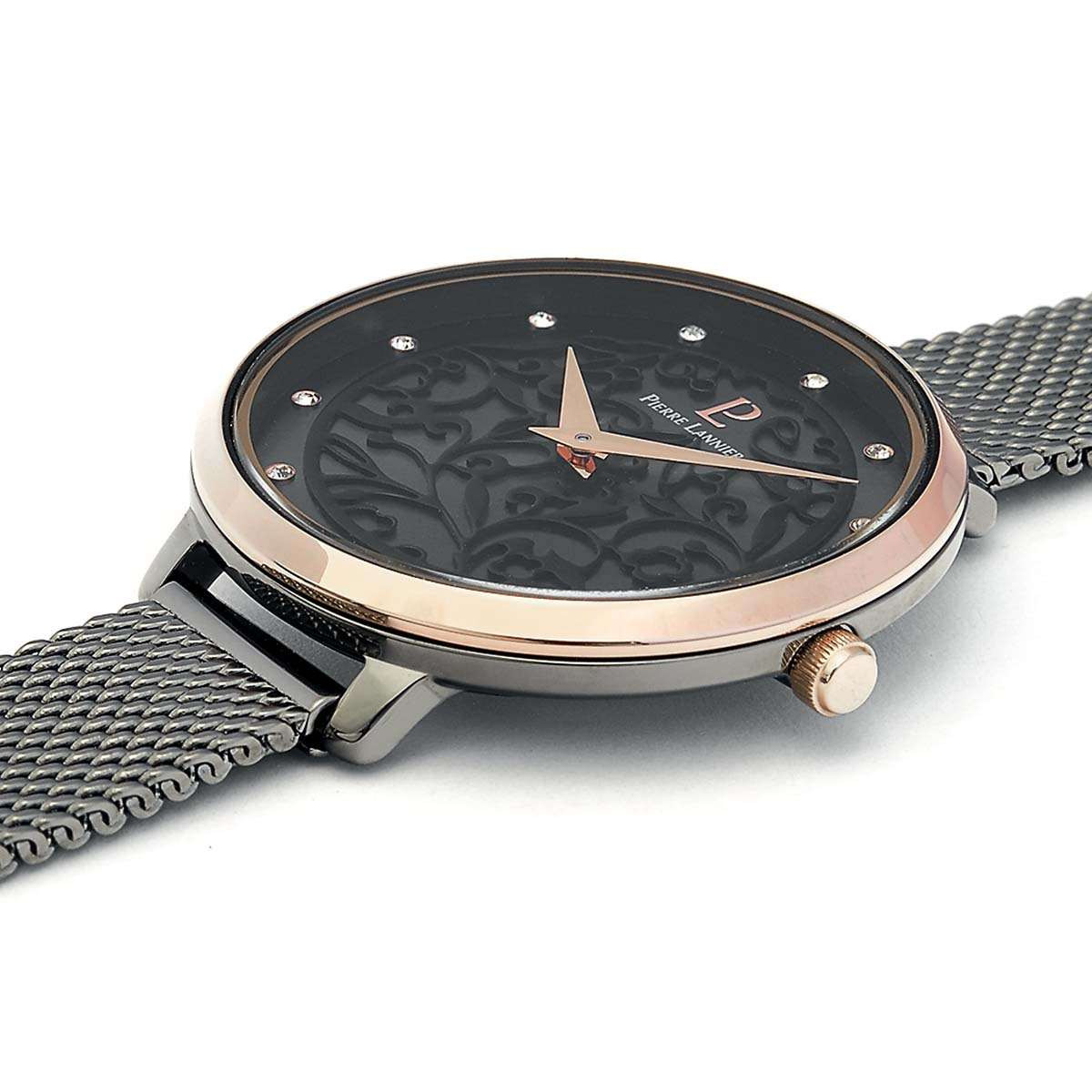 Montre Pierre Lannier Eolia Femme Gris - 045L988 Montre Pierre Lannier Eolia Femme Gris - 045L988