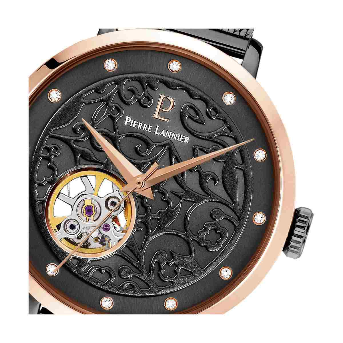 Montre Pierre Lannier Eolia Femme Gris - 310F988 Montre Pierre Lannier Eolia Femme Gris - 310F988