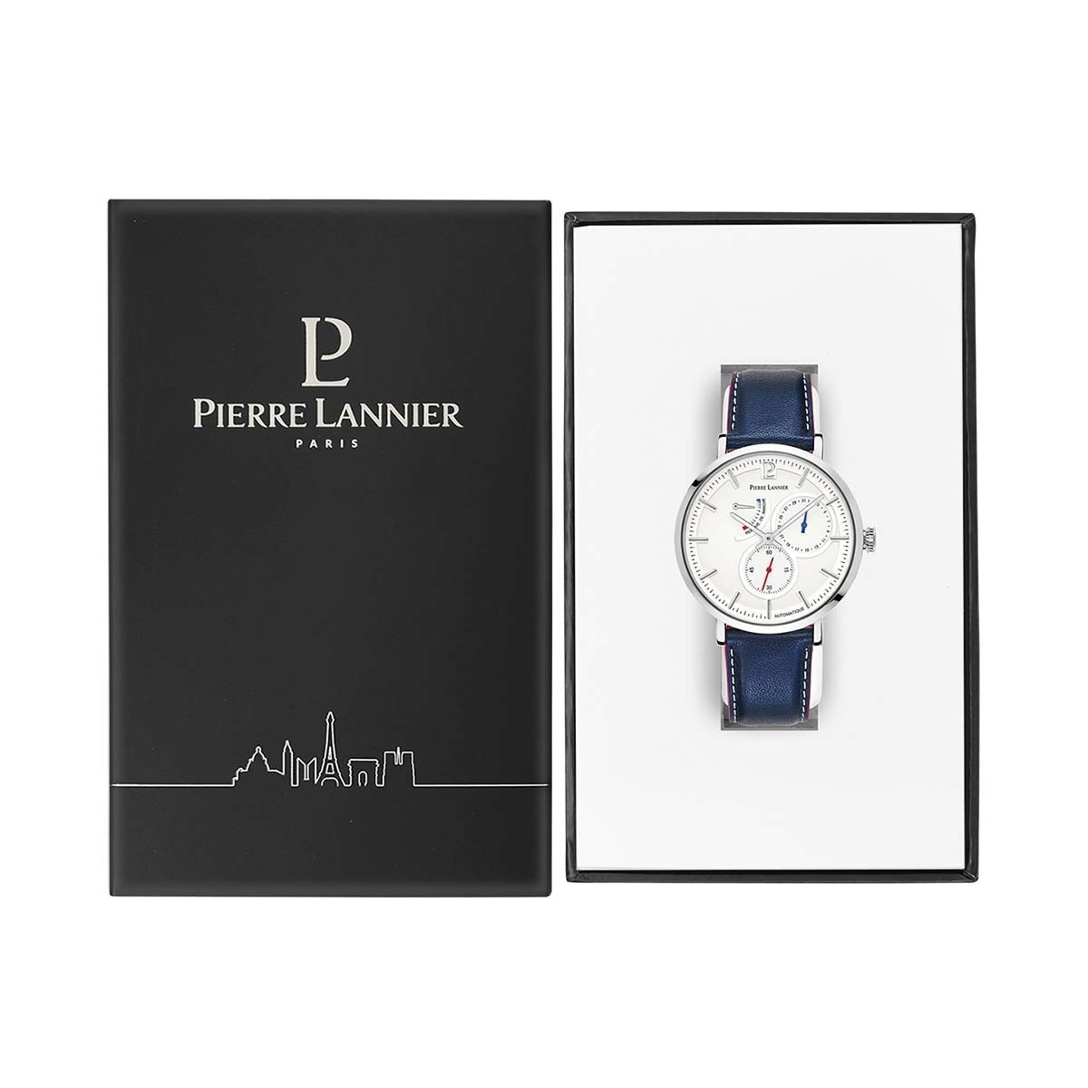 Montre Pierre Lannier Evidence Homme Blanc - 327B106 Montre Pierre Lannier Evidence Homme Blanc - 327B106