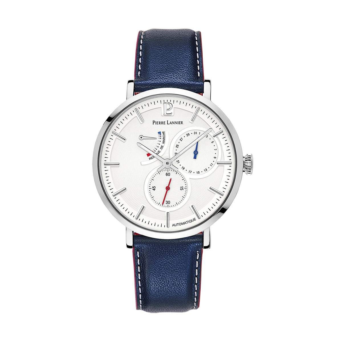 Montre Pierre Lannier Evidence Homme Blanc - 327B106 Montre Pierre Lannier Evidence Homme Blanc - 327B106