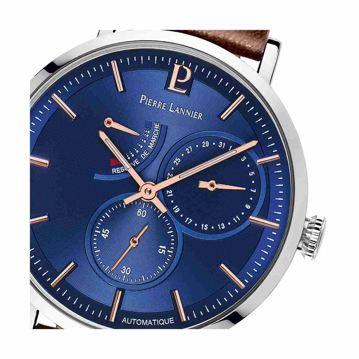 Montre Pierre Lannier Evidence Homme Bleu - 327B164