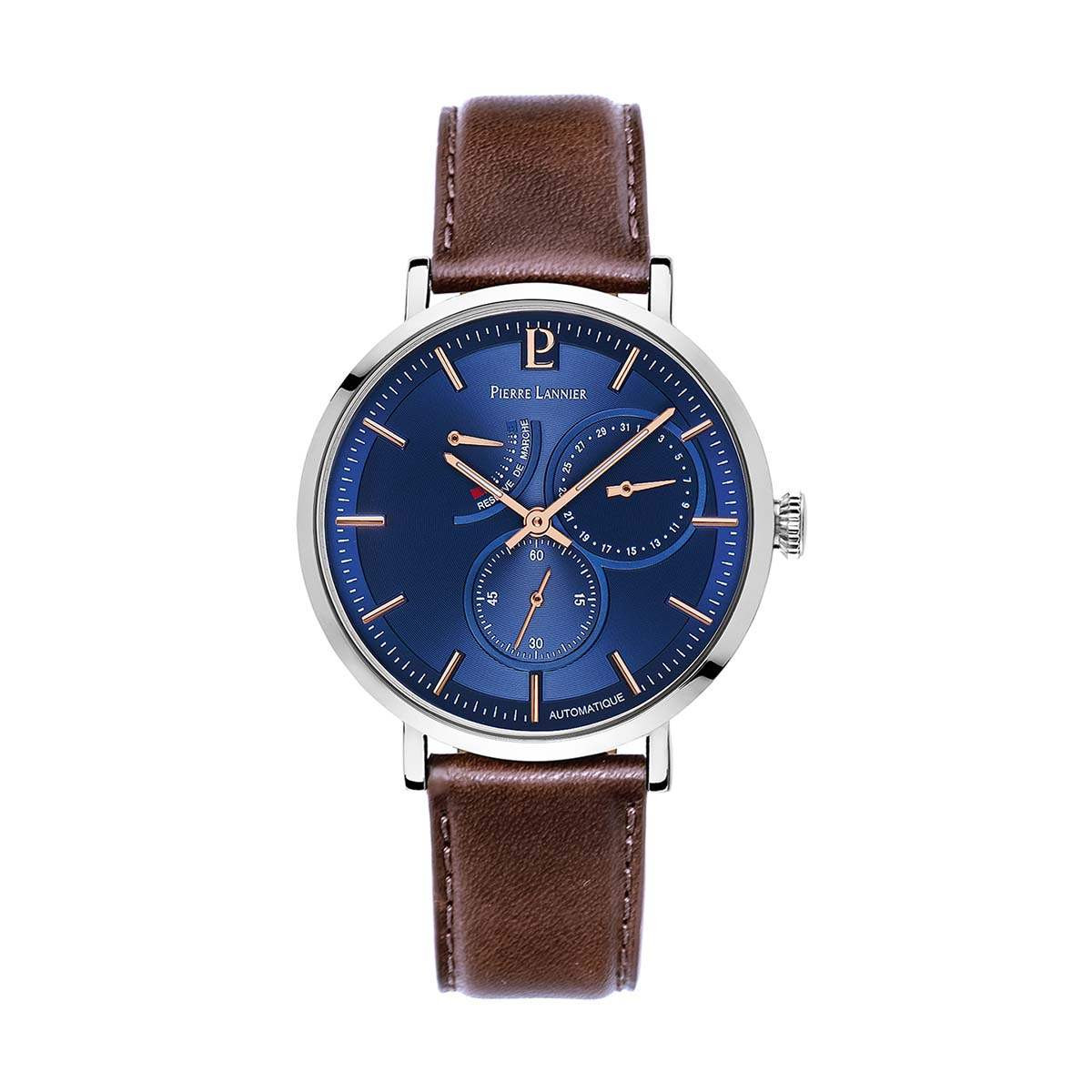 Montre Pierre Lannier Evidence Homme Bleu - 327B164