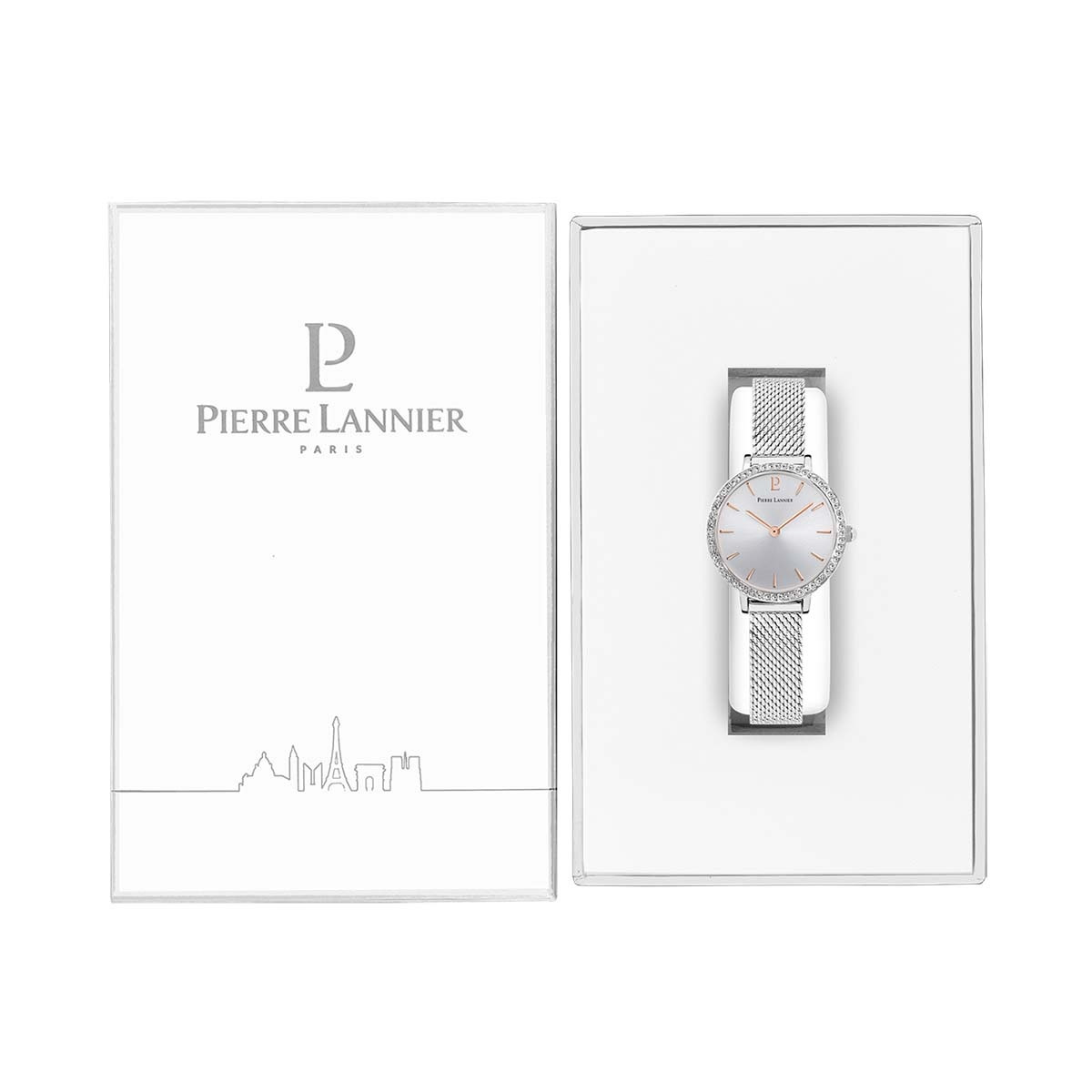 Montre Pierre Lannier Nova Femme Argenté - 022G628 Montre Pierre Lannier Nova Femme Argenté - 022G628