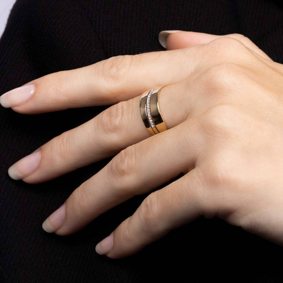 Bague "Madison" Or et Diamants Bague " Jeanne" Or jaune et Diamant