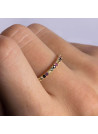 Bague "Multicolor" Or et Diamants