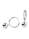 PDPAOLA Boucles d'Oreilles - Super Future Silver - en argent