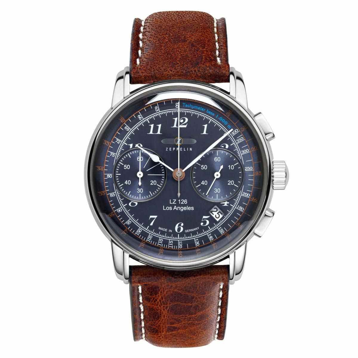 Montre Zeppelin LZ126 LOS ANGELES CHRONO - Z-7614-3 Montre Zeppelin LZ126 LOS ANGELES CHRONO - Z-7614-3