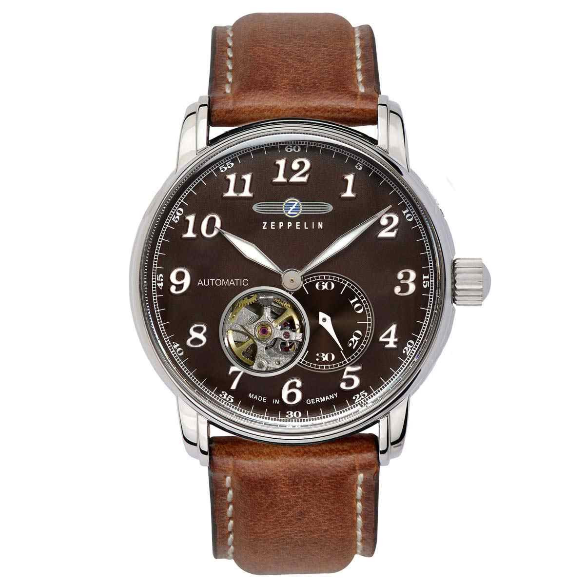 Montre Zeppelin LZ127 coeur ouvert - 40 mm - Z-7666-4 Montre Zeppelin LZ127 coeur ouvert - 40 mm - Z-7666-4