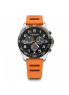 Montre Homme Victorinox FIELDFORCE SPORT en caoutchouc orange