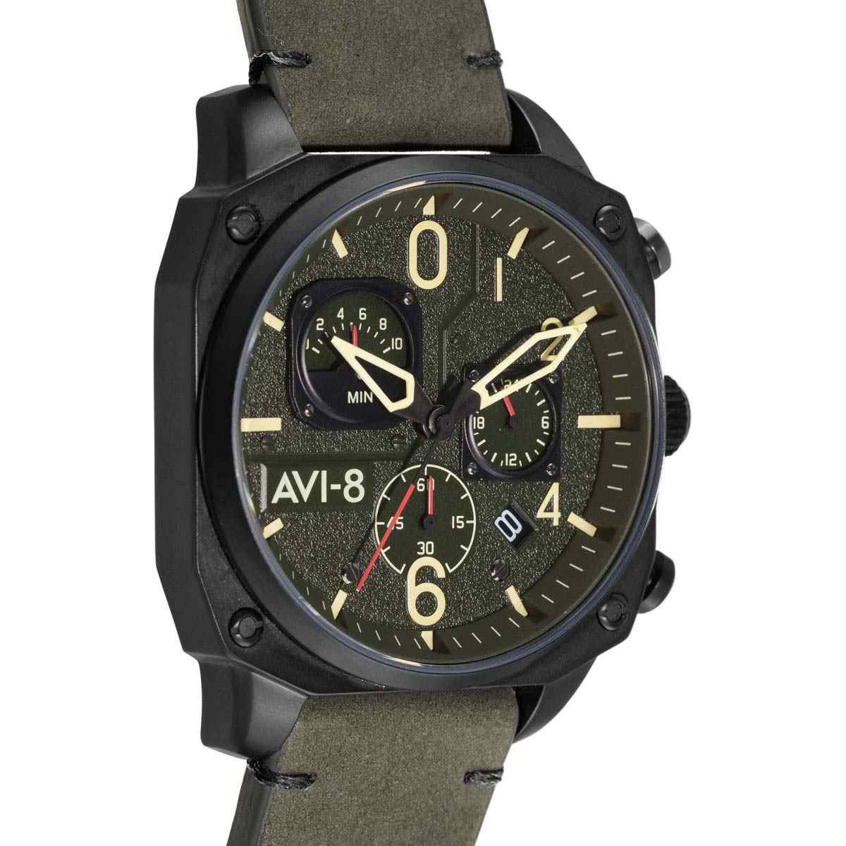 Montre AVI-8 HAWKER HUNTER Quartz Chronograph - AV-4052-08