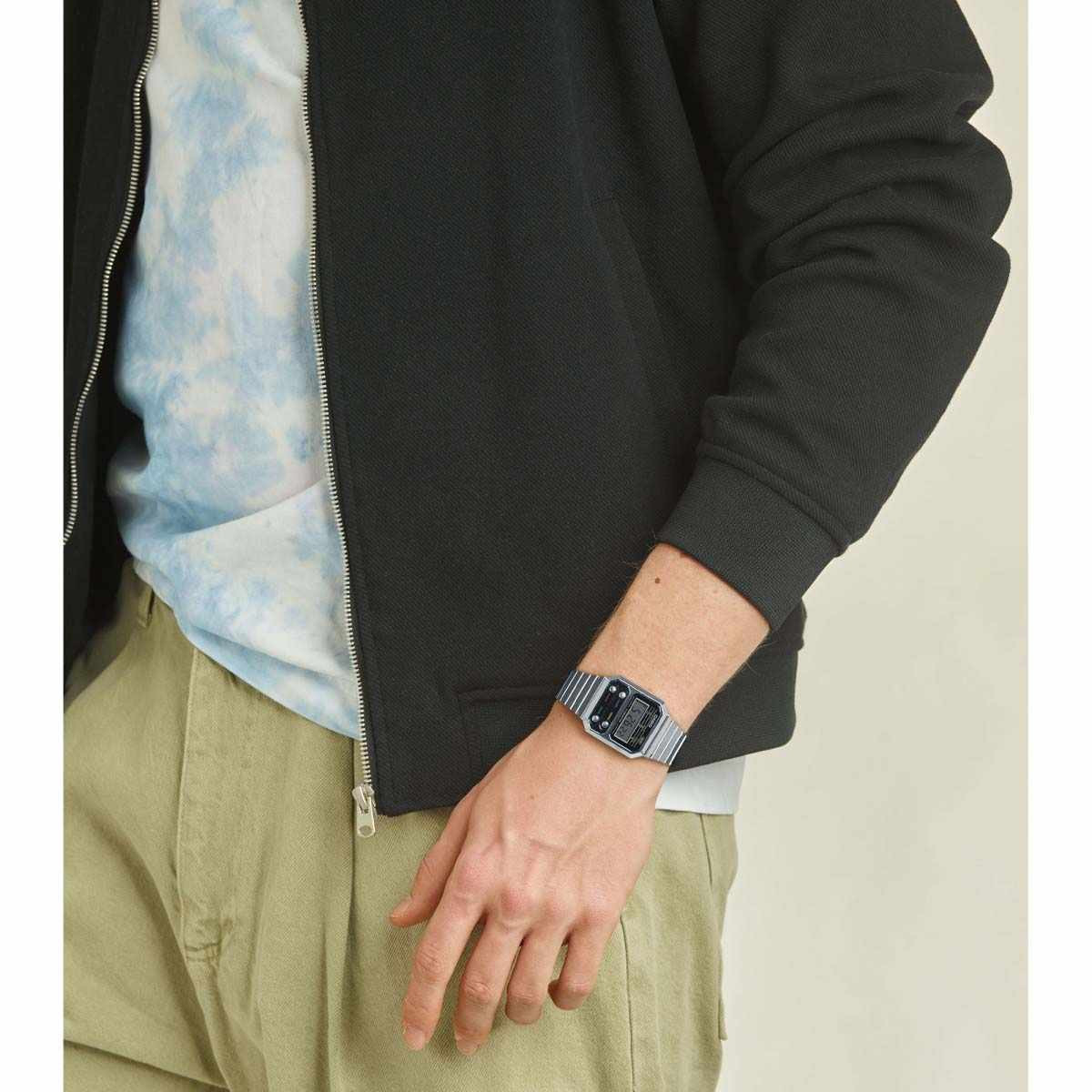 Montre Casio mixte vintage - A100WE-1AEF Montre Casio mixte vintage - A100WE-1AEF