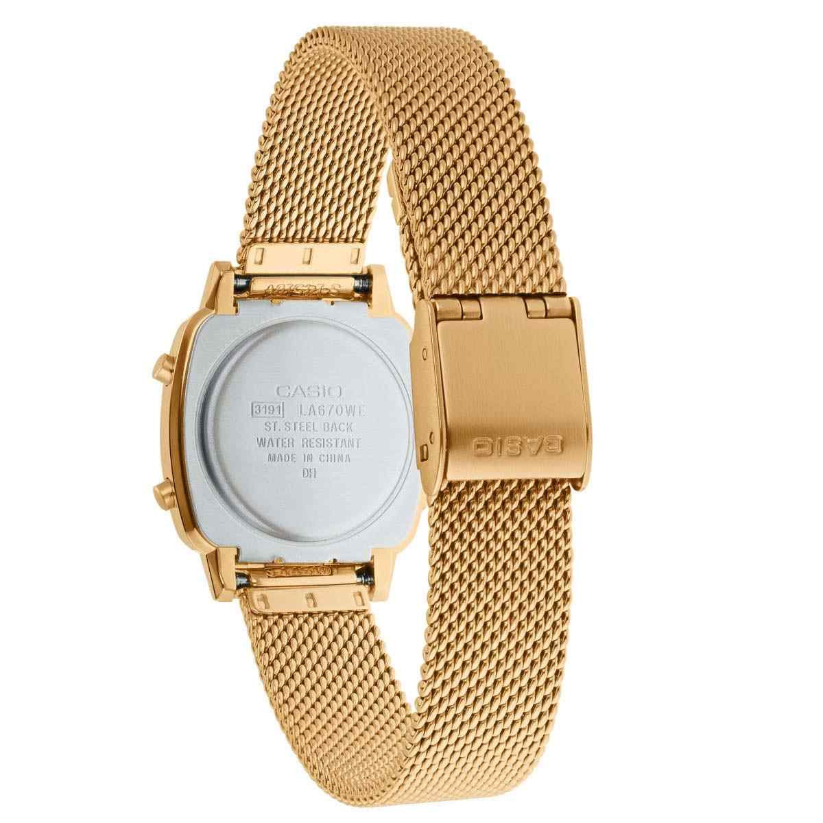 Montre Casio mixte vintage - LA670WEMY-9EF Montre Casio mixte vintage - LA670WEMY-9EF