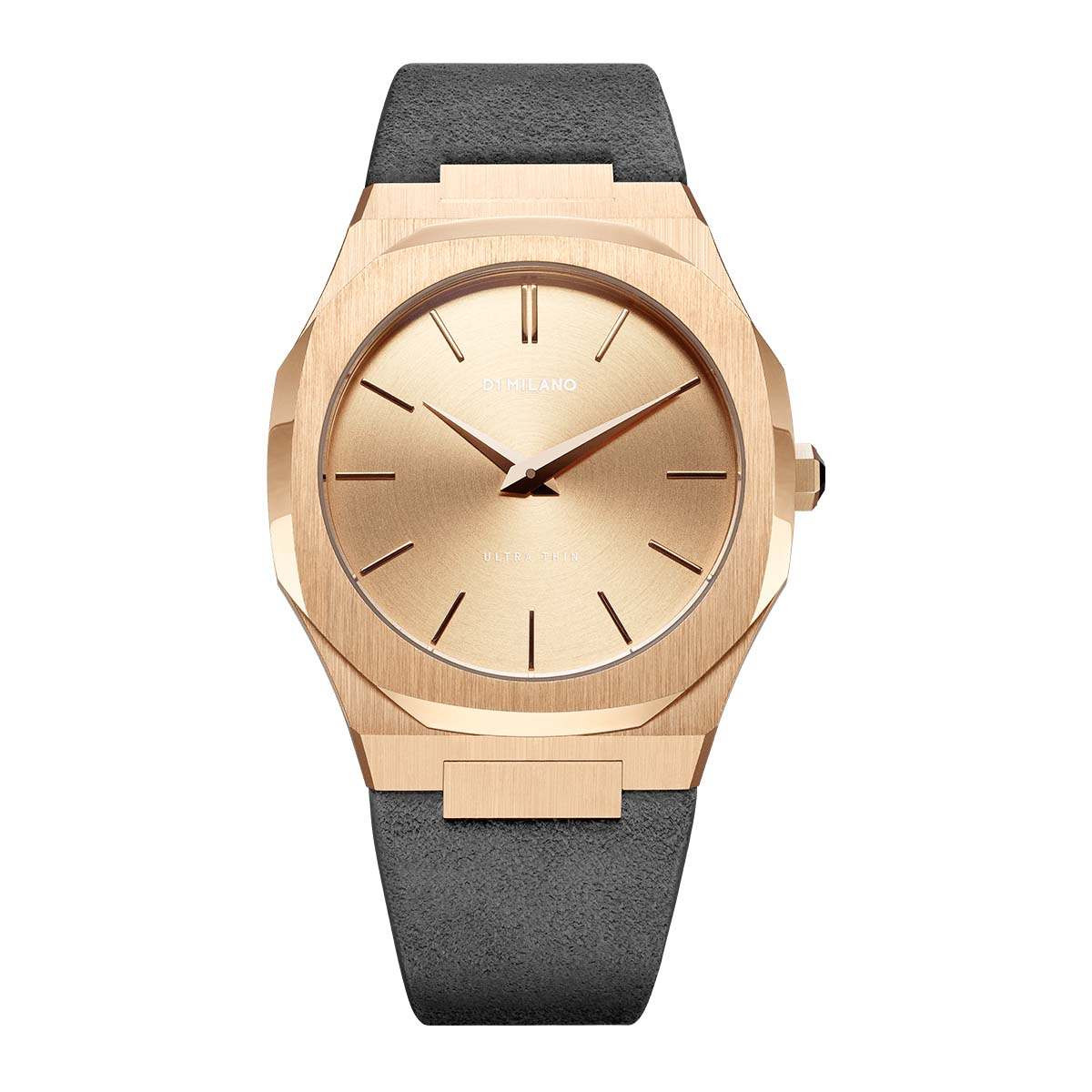 Montre D1 Milano ULTRA THIN Quartz - Cadran Doré - 38 mm - UTL05