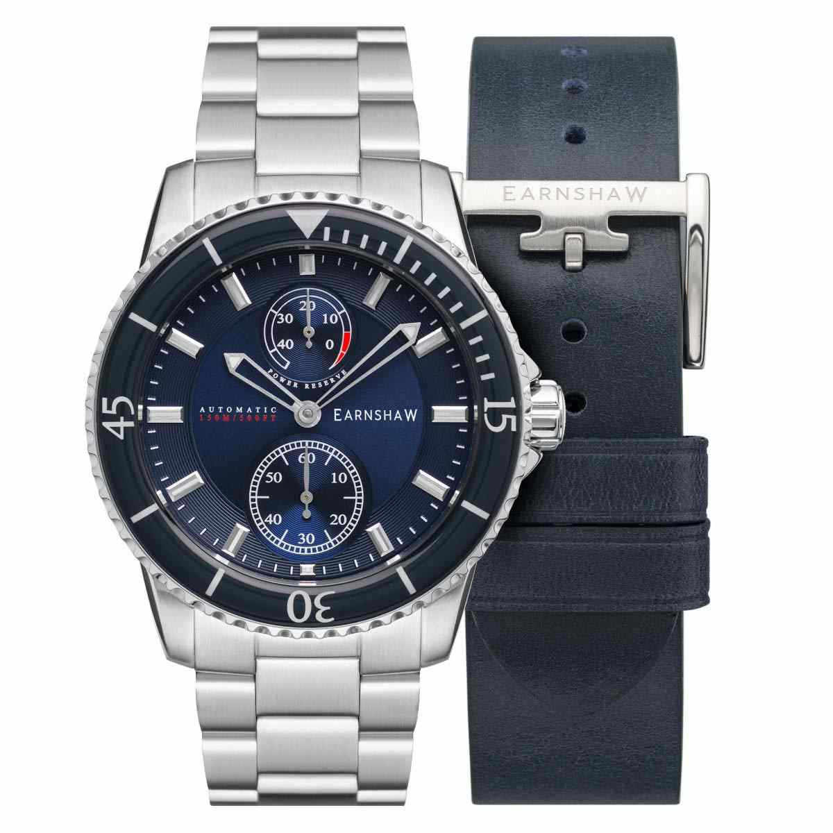 Montre Homme Earnshaw Hawke coffret ES-8118-22 Automatique