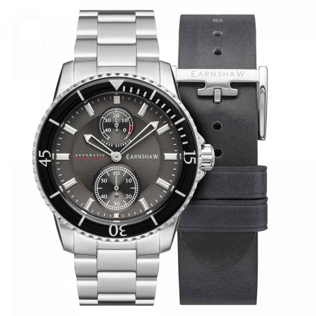 Montre Homme Earnshaw Hawke coffret ES-8118-33 Automatique