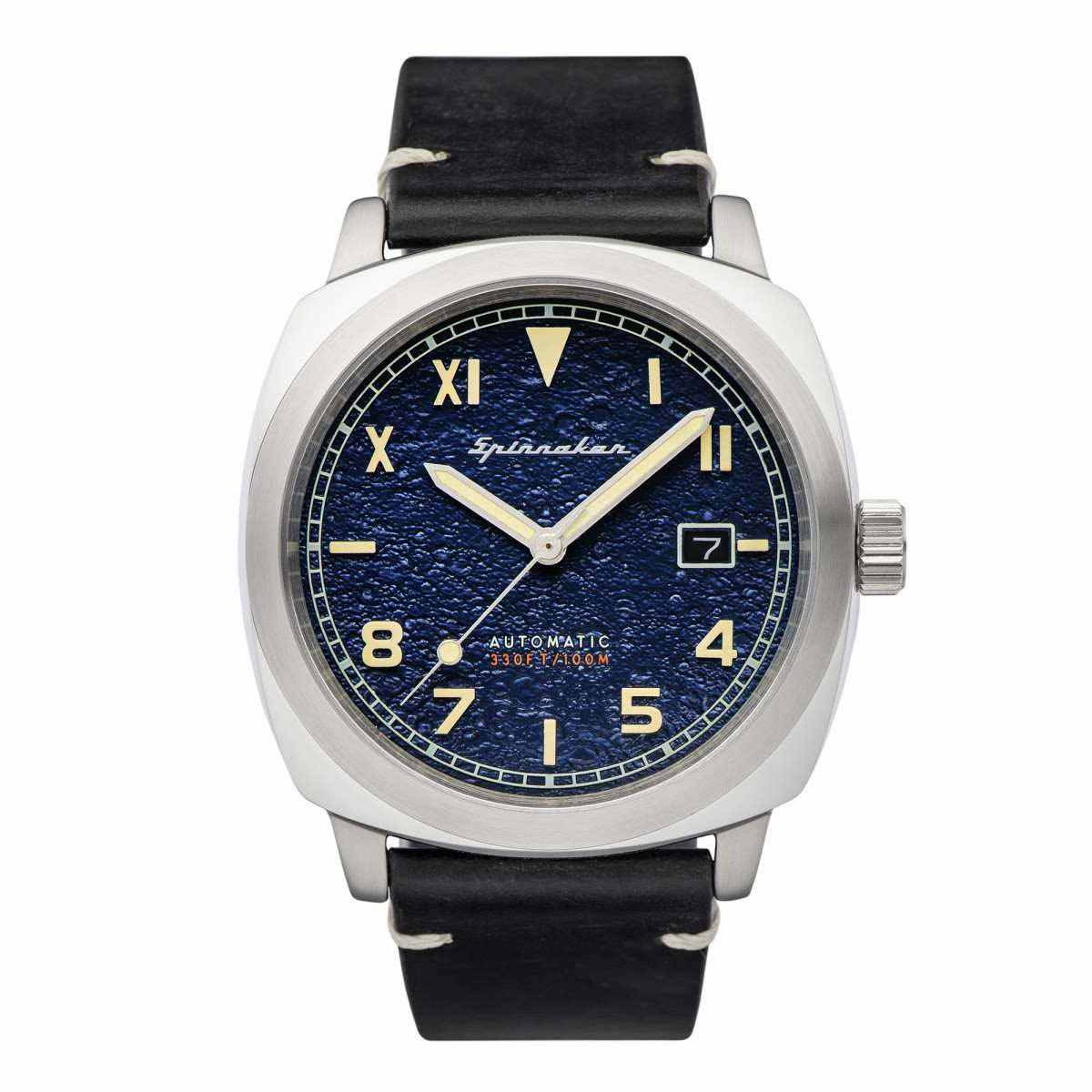 Montre Spinnaker Hull California Automatique - Cadran bleu Montre Spinnaker Hull California Automatique - Cadran bleu
