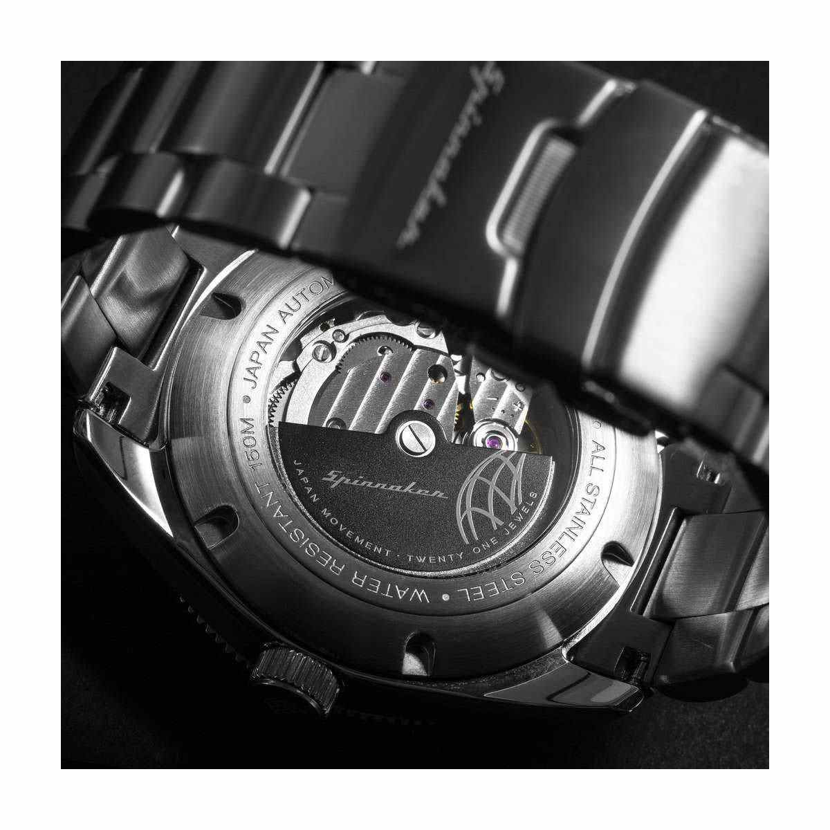Montre Spinnaker CroftAutomatique Cadran vert - SP-5058-11 Montre Spinnaker Croft Automatique Cadran vert - SP-5058-11