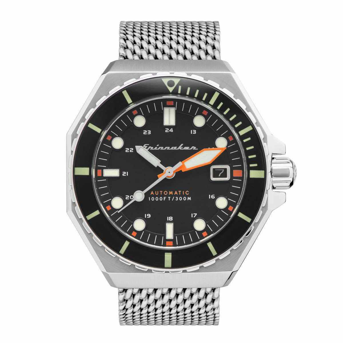 Montre Homme Spinnaker DUMAS Automatique Cadran noir Bracelet acier Montre Homme Spinnaker DUMAS Automatique Cadran noir Bracelet acier