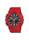 Montre Casio G-Shock Classic Bracelet Rouge - GA-100B-4AER