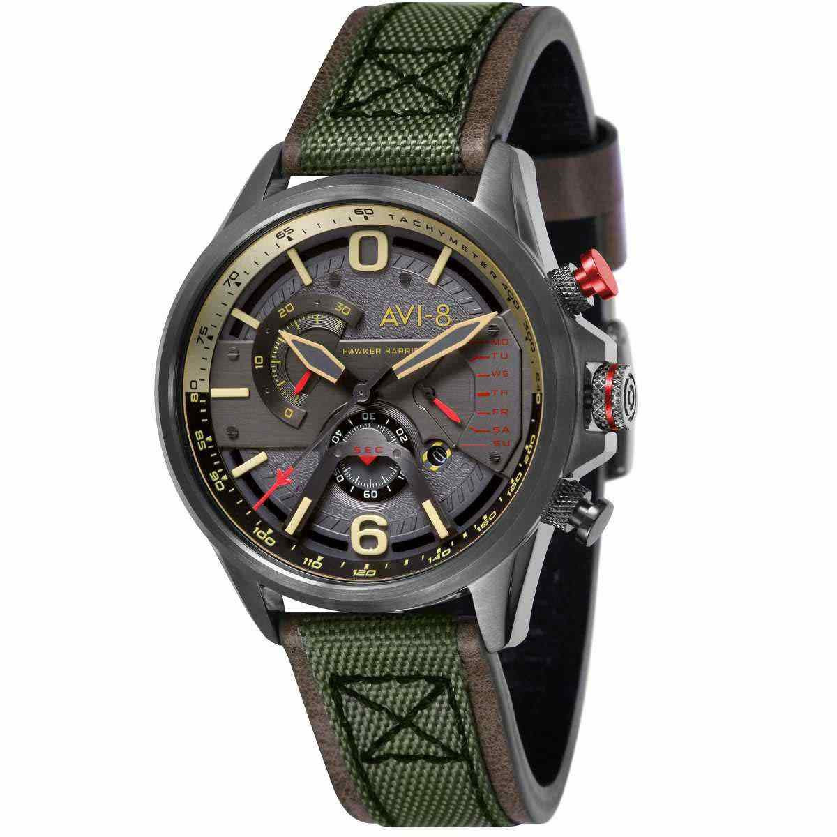 Montre AVI-8 HAWKER HARRIER II Quartz Chronograph - AV-4056-03