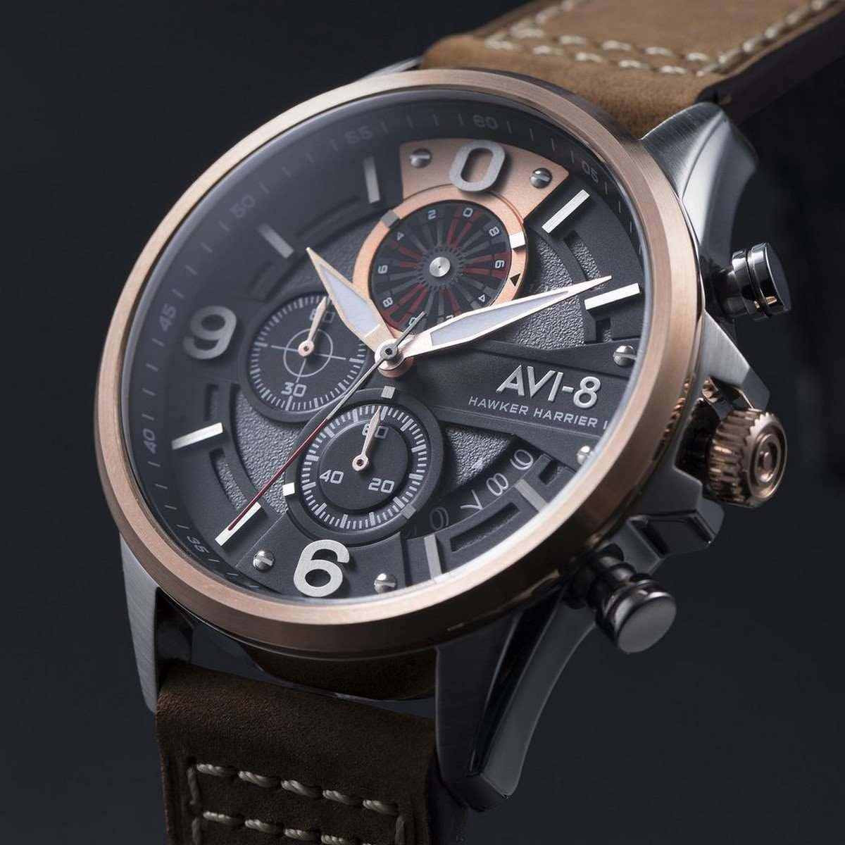 Montre AVI-8 HAWKER HARRIER II Quartz Chronograph - AV-4051-01 Montre AVI-8 HAWKER HARRIER II Quartz Chronograph - AV-4051-01