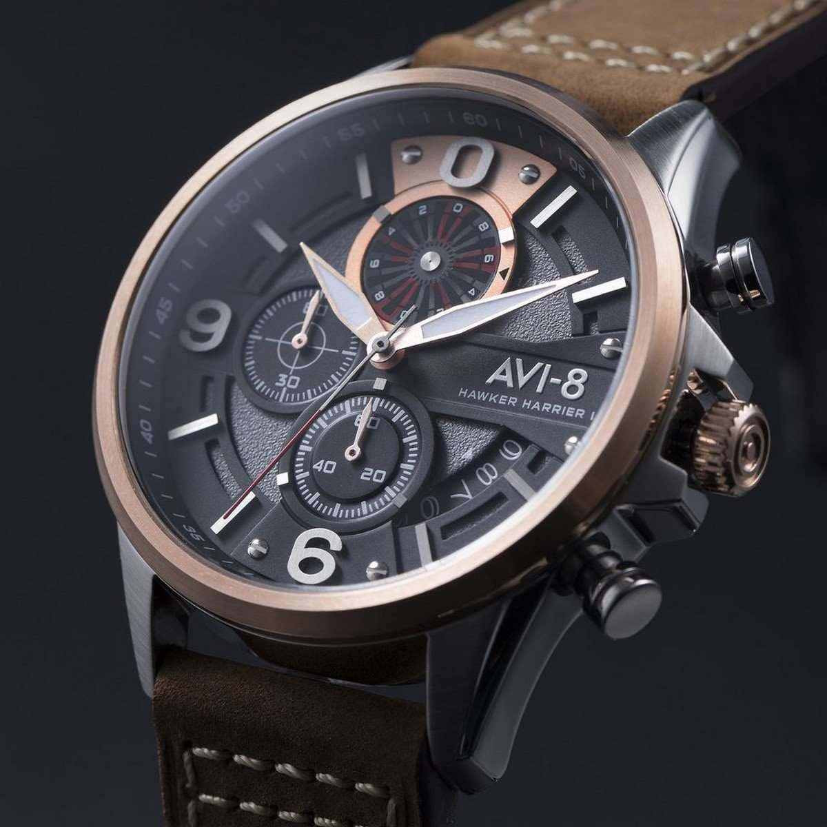 Montre AVI-8 HAWKER HARRIER II Quartz Chronograph - AV-4051-01