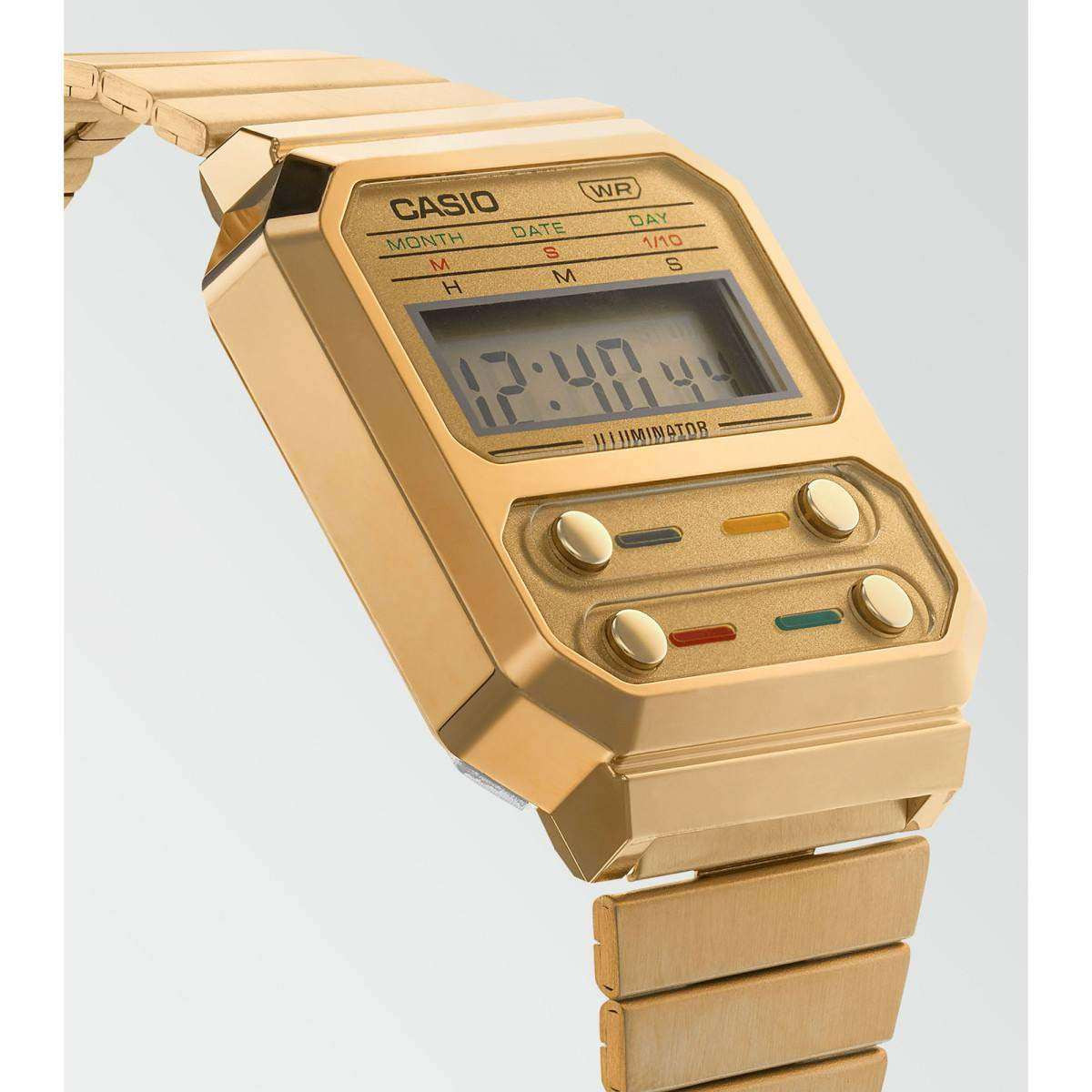 Montre Casio mixte vintage - A100WEG-9AEF Montre Casio mixte vintage - A100WEG-9AEF