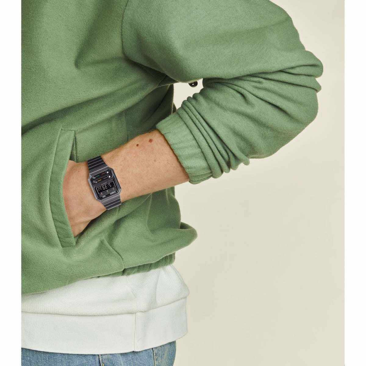 Montre Casio mixte vintage - A100WEGG-1AEF Montre Casio mixte vintage - A100WEGG-1AEF