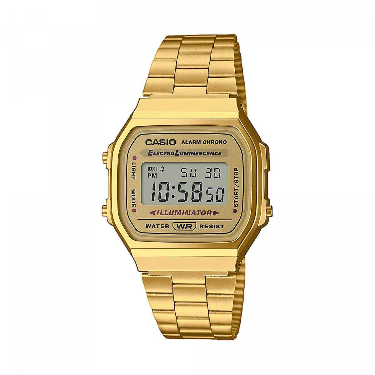 Montre Casio mixte vintage - A168WG-9EF Montre Casio mixte vintage - A168WG-9EF