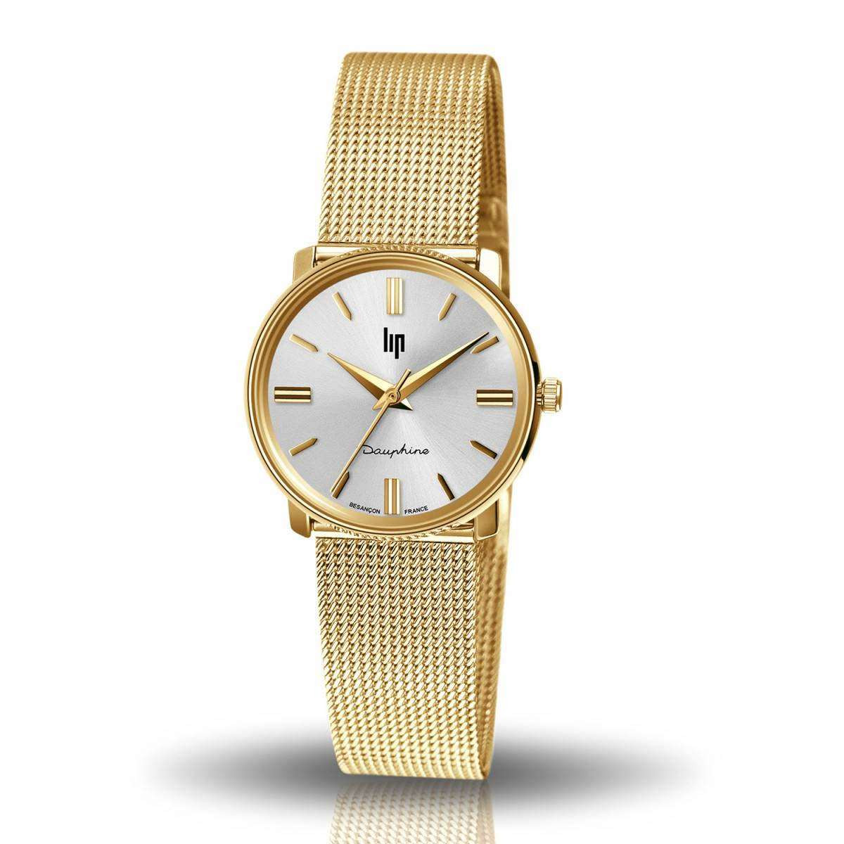 Montre Femme LIP "DAUPHINE 29" Doré - 671474