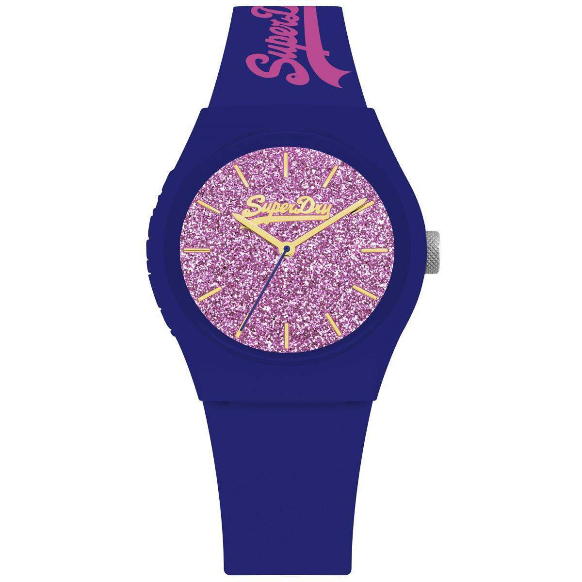 Montre femme Superdry URBAN GLITTER SYL001PU Cadran Rose Montre femme Superdry URBAN GLITTER SYL001PU Cadran Rose